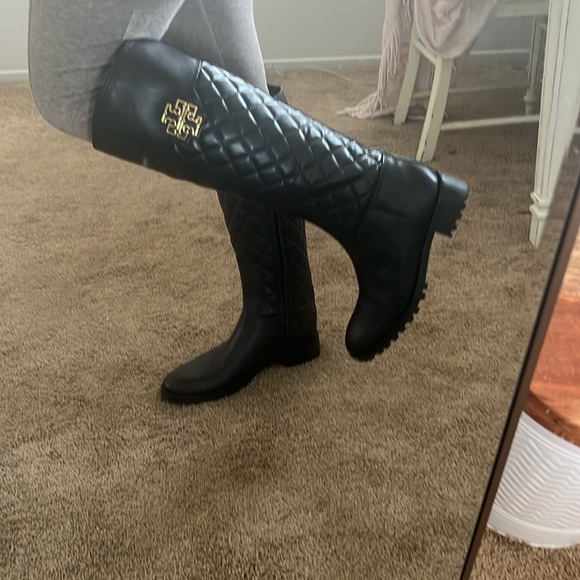 Tory Burch leather riding boots 👢 - Picture 2 of 8